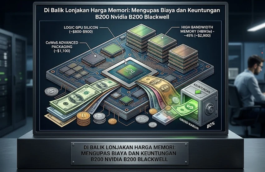 Di Balik Lonjakan Harga Memori: Mengupas Biaya dan Keuntungan B200 Nvidia B200 Blackwell
